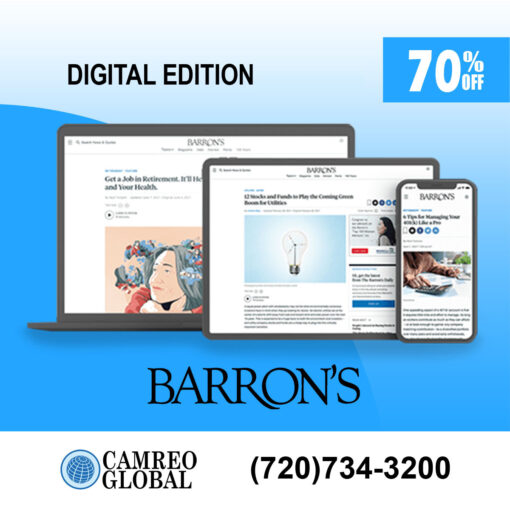 Barron's Digital Subscription 2 Years Save 70% Off