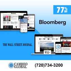 Bloomberg and Wall St Journal News Digital Subscription 5 Years