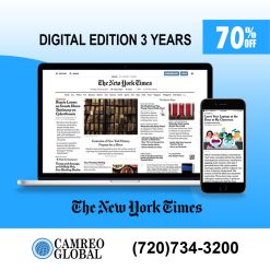 New York Times Digital Subscription 3 Years