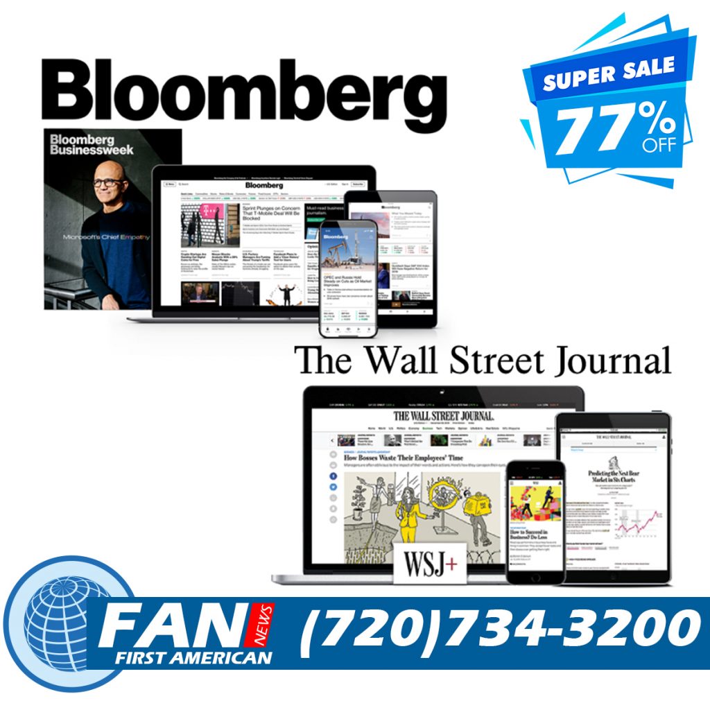 The Wall Street Journal + Bloomberg News Digital Subscription by reogocorp.com