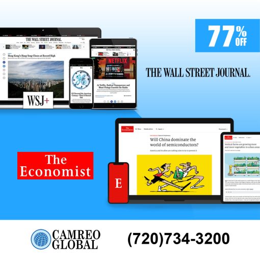 WSJ Digital Bundle and The Economist Newspaper Subscription - 77% Off