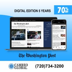 The Washington Post Digital Subscription 5-Year at 70% Off