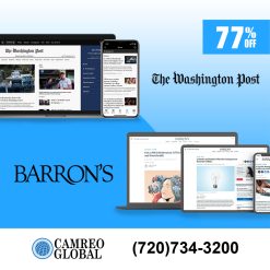 Washington Post and Barron's News Digital Subscription at 77% Off